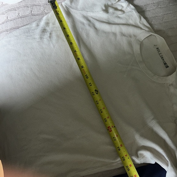 J Williams Waffle Henley Made in USA - Picture 6 of 10